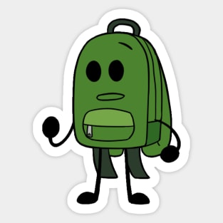 hfjONE, ONEhfj Object Show - Backpack/Liam Plecak Sticker Sticker